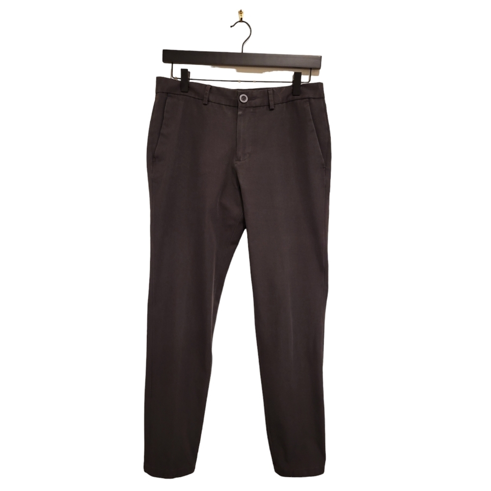 Apt. 9 Men's Gray Brown Chinos Khakis Pants Stretchy Waist 30 32 Trousers Guys